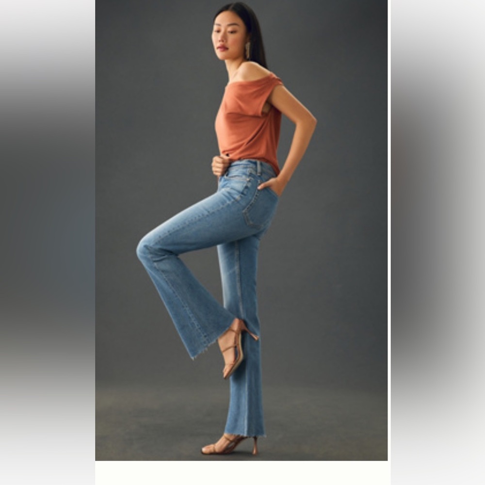 Rag & Bone Blue Peyton mid rise Bootcut Jeans